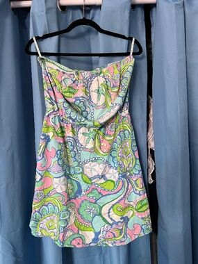 Strapless Lilly Pulitzer dress